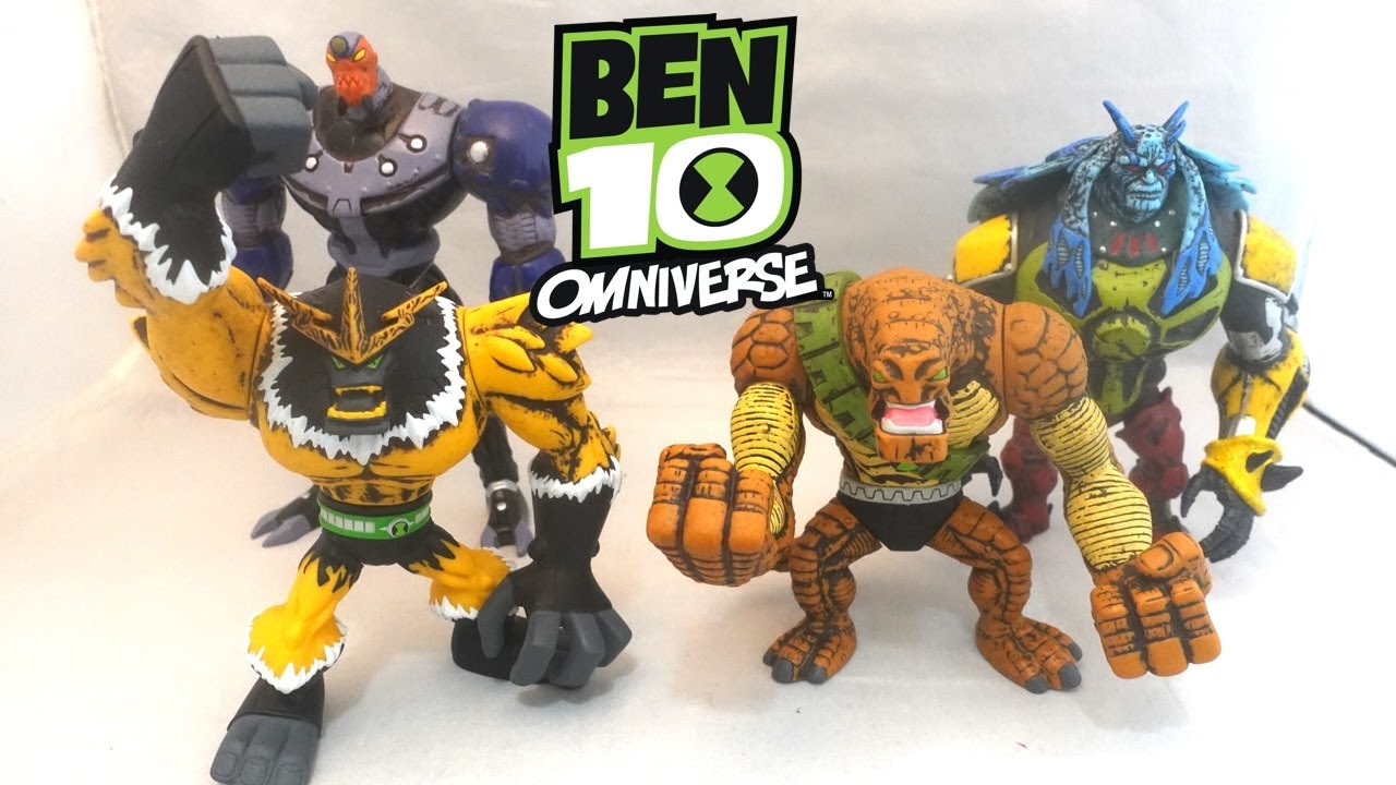 Retro Review: Ben 10 Omniverse Hyper Alien Figures - YouTube