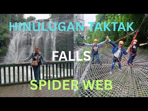 SPIDER WEB AT HINULUGAN TAKTAK ANTIPOLO @aterubievlog5026 & @SelRagada-21