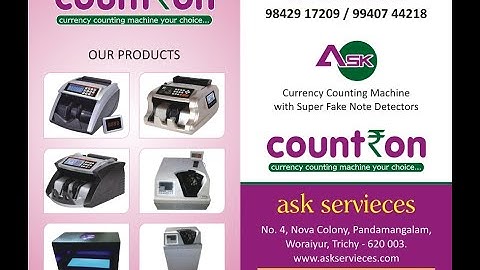 Mixed Value Counting Machine Demo video | Countron