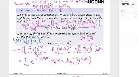 [MATH 5639 Actuarial Loss Models] Lecture 11: Ch1.6 Constructing New Distributions (Part 2)
