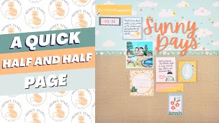 Scrapbooking Process: Sunny Days (ACNH)