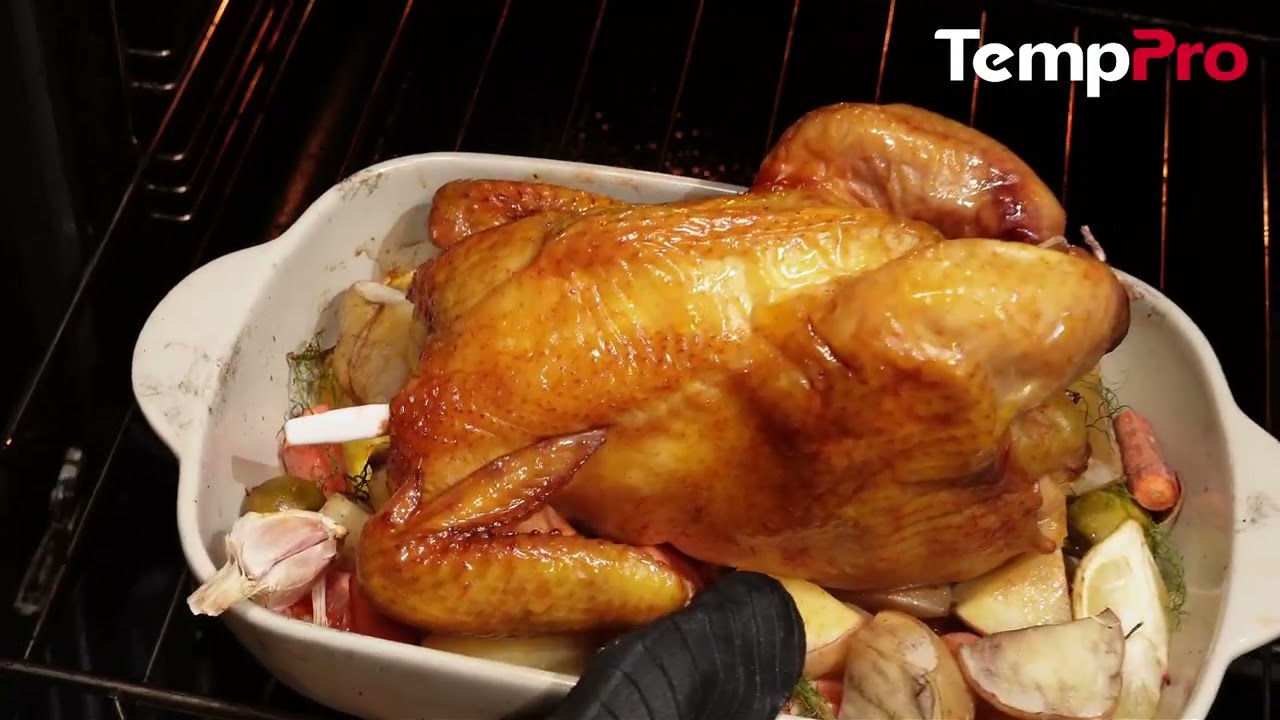 TempPro TempSpike XR TP863B Wireless Meat Thermometer — 2000FT RF Range, 2 Wire-Free Probes