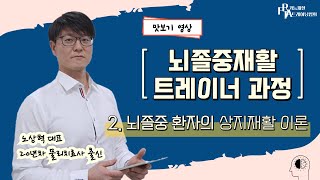 뇌졸중 재활 트레이너 과정 맛보기 영상 2탄 - 뇌졸중 환자의 shoulder 움직임 이론과 평가