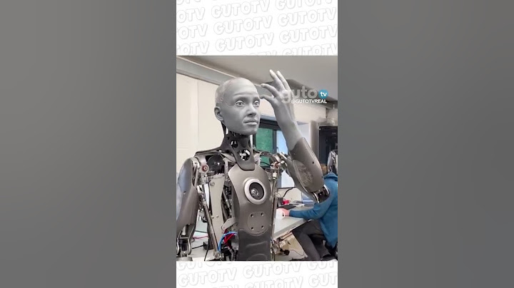 AMECA ROBÔ FICA PASSADA COM SEGREDOS HUMANOS