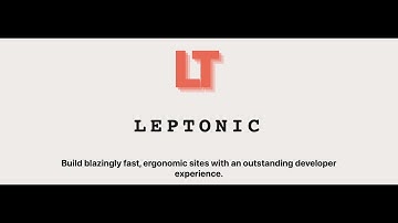 Leptonic, the Leptos Component Library: An Interview with the Rust Library Creator