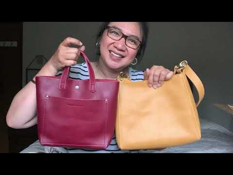 Portland Leather Review: Crossbody Tote - Schimiggy