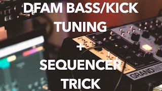 DFAM + GRANDMOTHER Tuning/Sequencer tips