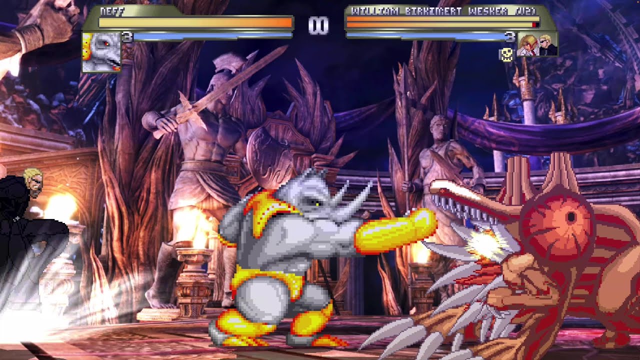 NEFF VS ALBERT WESKER & WILLIAM BIRKIN (ALTERED EVIL)