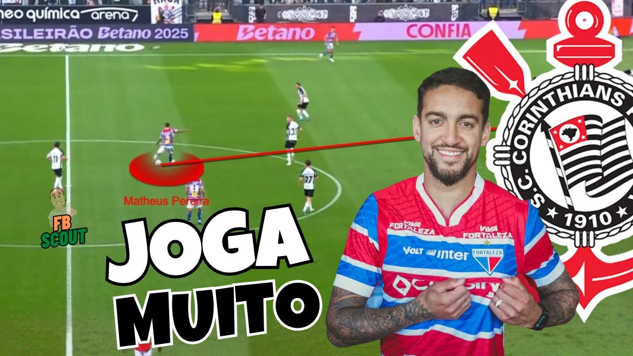 COMO JOGA MATHEUS PEREIRA, NOVO VOLANTE DO CORINTHIANS