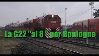 G22 cu en punto 8  pasando por deposito de  Boulogne