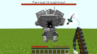 How get Sword Ferrous Wroughtnaut without killing him? | Mowzie's Mobs screenshot 4