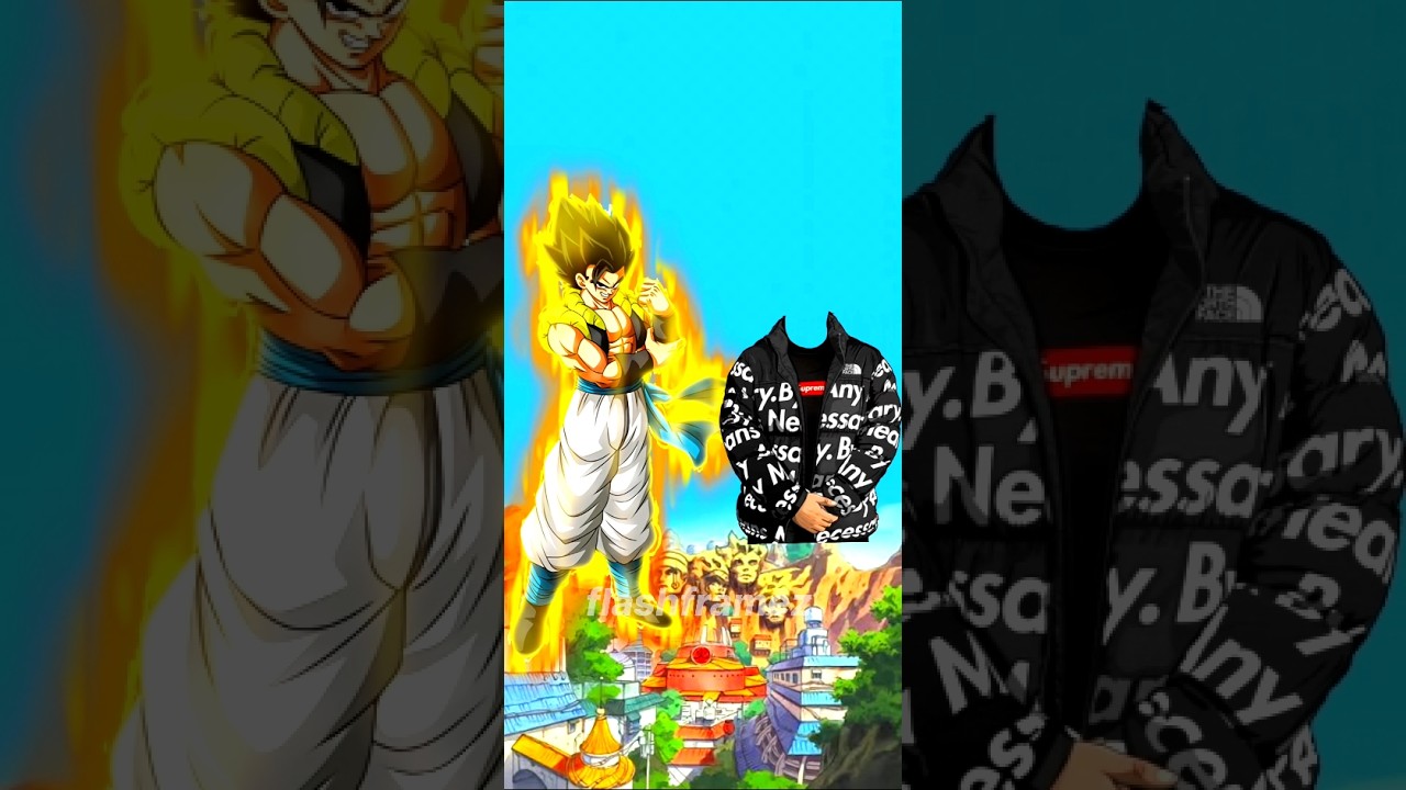 dragon ball super character merge other dress and other things 