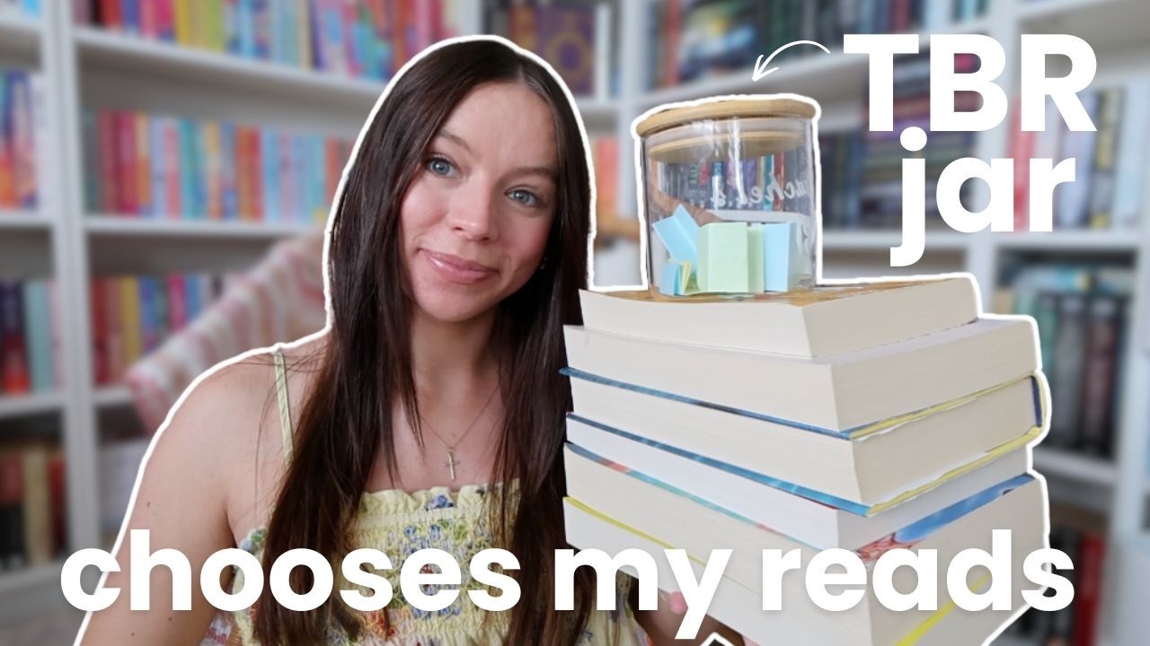 TBR prompt jar chooses my reads for October!! 🫙⭐️ *October TBR*
