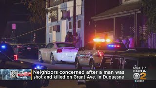 Man shot, killed in Duquesne
