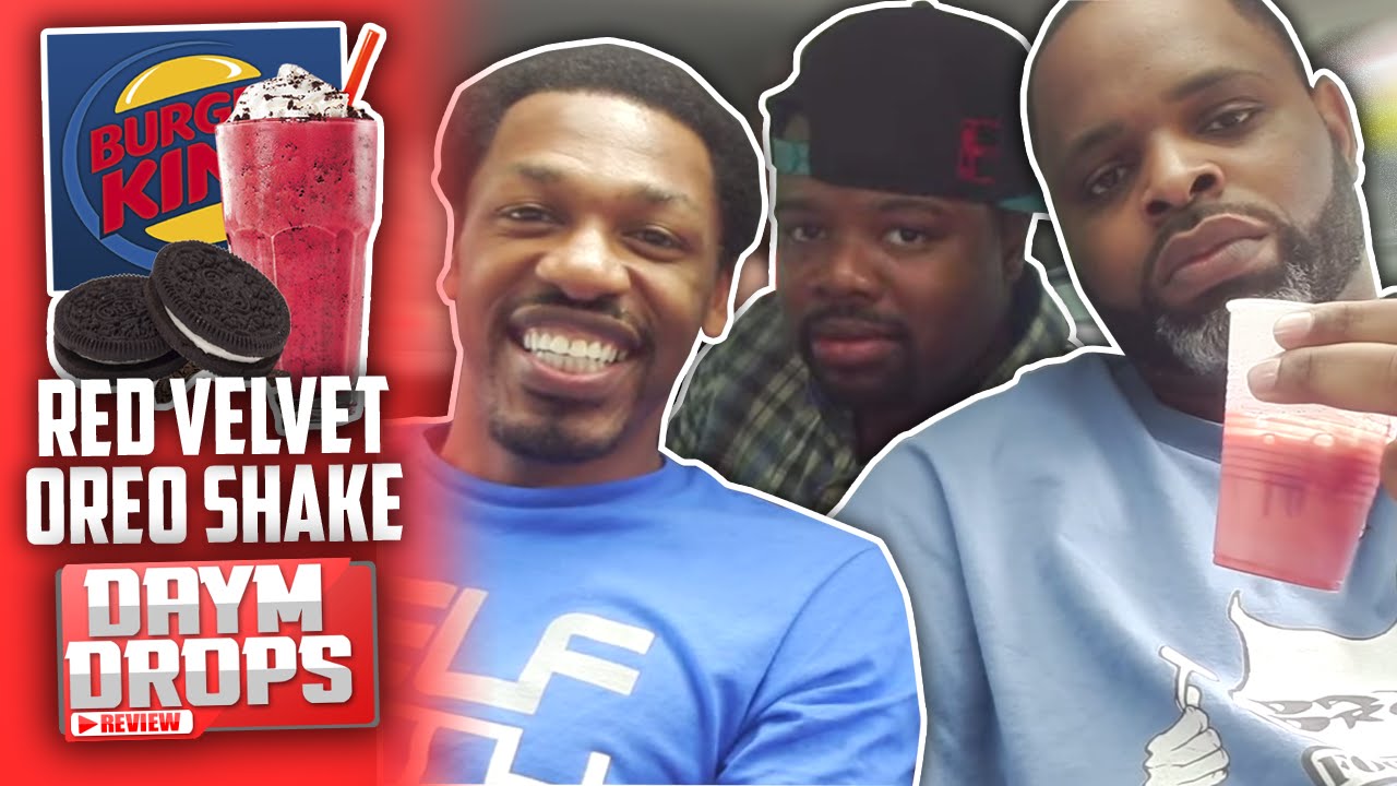 Burger King Red Velvet Oreo Shake