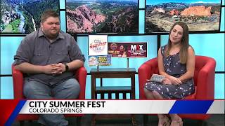 City Summer Fest On FOX21 News - Maddie Kirker