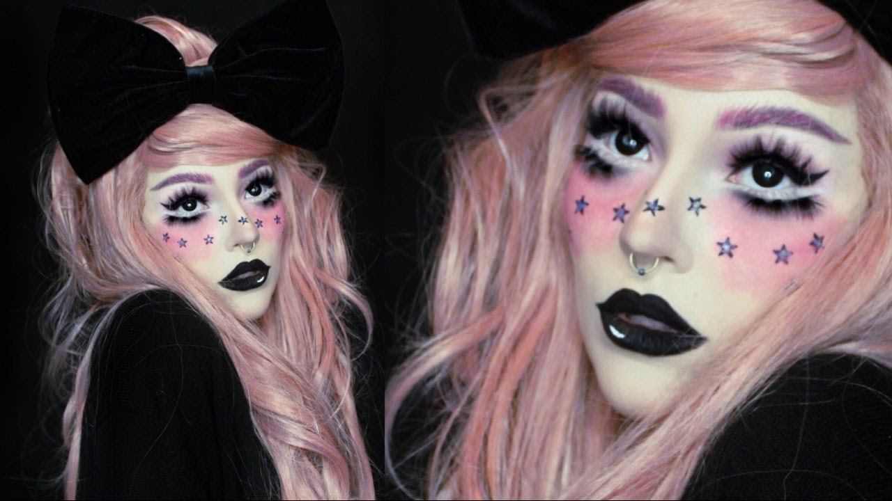 Valfre Girl Inspired Halloween Makeup Tutorial YouTube
