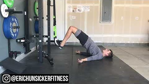 TRX Hamstring Curl & Glute Bridge
