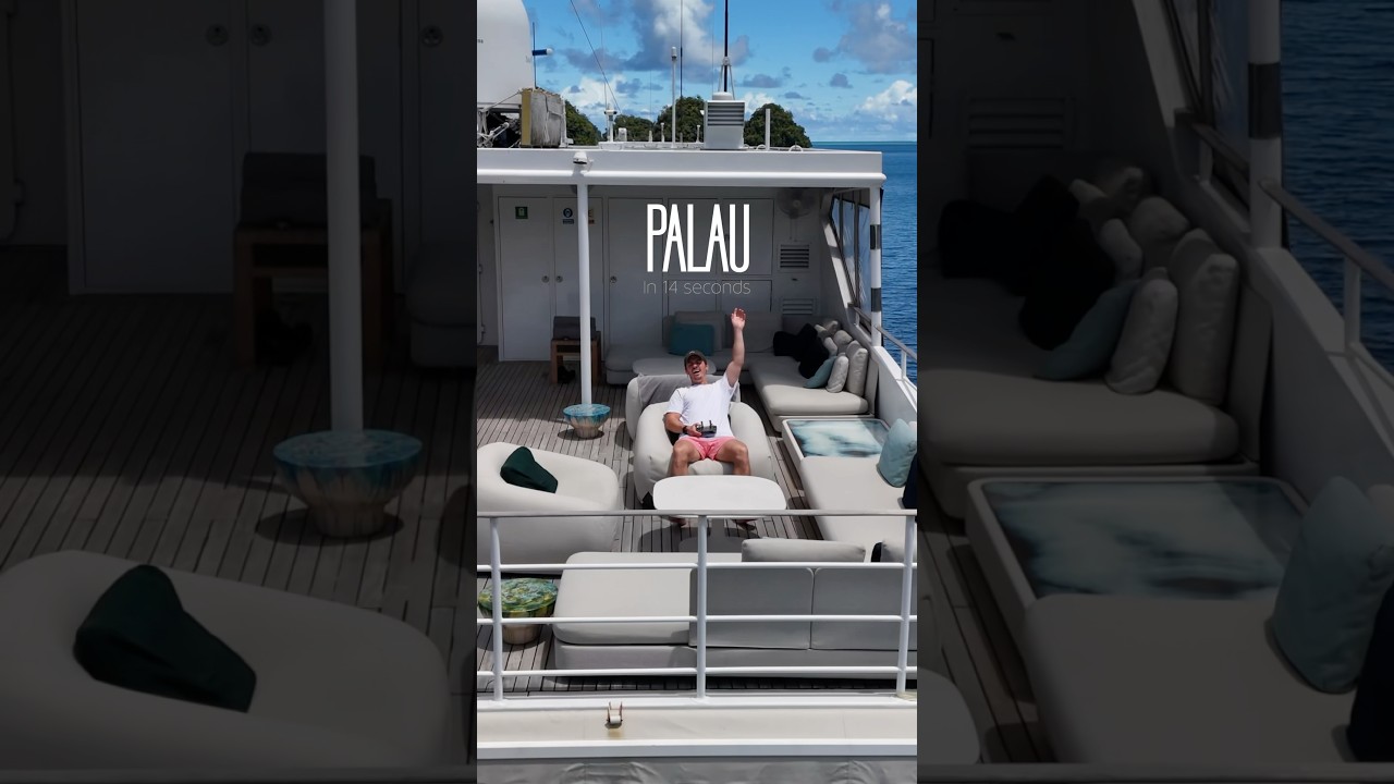 14 seconds of INSANE Palau beauty 🇵🇼