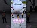 【ショートグラハン動画】🍈Peach Airbus A320-251N/fromKIX/チョークマンが作業開始の合図を待っています/いつもグランドハンドリングありがとうございます!