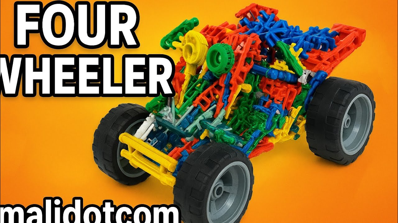 Let's Build  Four Wheeler Racing Buggy Maxima K’Nex DIY Construction Set Toy 🛠️✨ 