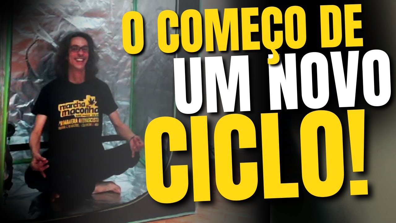 Diário de Cultivo - Montando o Grow de 1x1 e a Lâmpada Ganza Modus