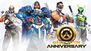 OVERWATCH ANNIVERSARY: 1 HOUR SPECIAL (ARENA MAPS + LOOT BOX OPENING)