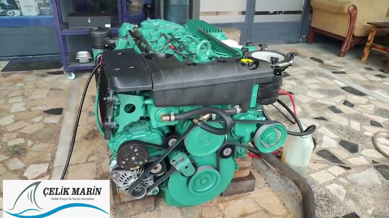 VOLVO PENTA D4 - 260 TWIN ENGINE REPAIR ( D4 - 260 İKİ MAKİNE ONARIM )
