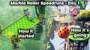 Marble Marathon Day 1 - GDQ Hotfix Speedruns