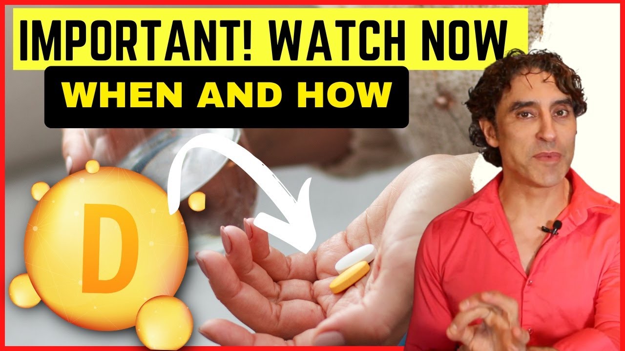VITAMIN D EXACTLY WHEN and HOW To TAKE It Vitamin D YouTube