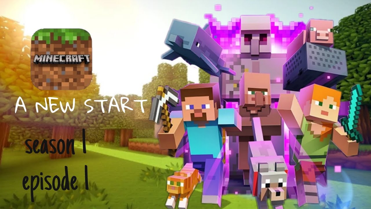 MINECRAFT NEW SURVIVAL SERIES EPISODE 1 SEASON 1@AnshuBisht - YouTube