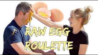 RAW EGG ROULETTE! Arie and Lauren quiz each, wrong answer gets you an egg to the FACE haha