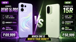 Oppo reno 16 pro vs oneplus 15r - full comparison ⚡ which one is best