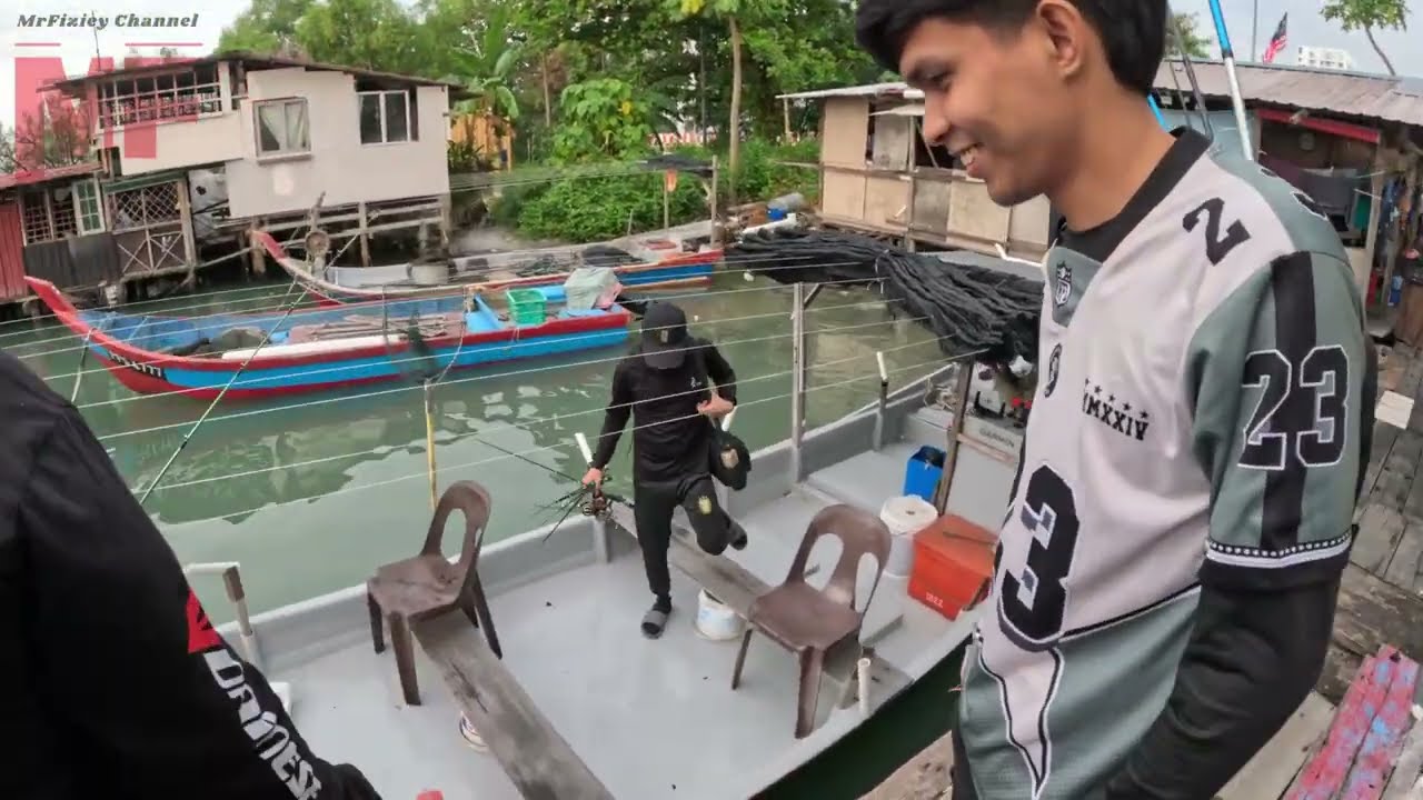 Tekong Gasakk!!!Jambatan 1 PENANG#v6 #fishing #fishingvideo #mancing  #jigging #fish #bottomfishing