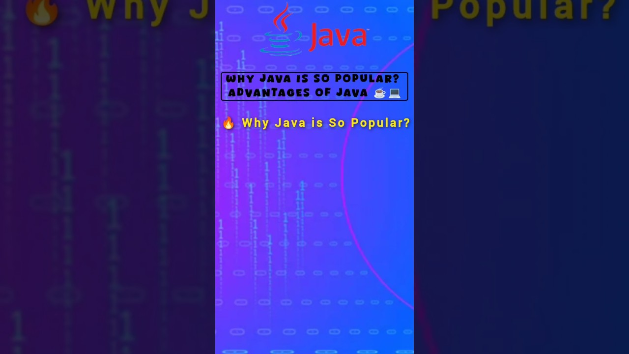 🔥 Why Java is Still the King of Programming! 👑☕
