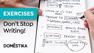 2 Creative Exercises to Keep Writing - Shaun Levin | Domestika English
