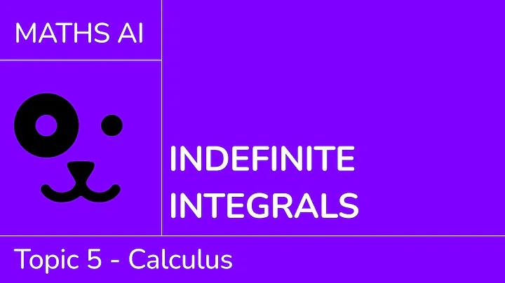 Indefinite integrals [IB Maths AI SL/HL]
