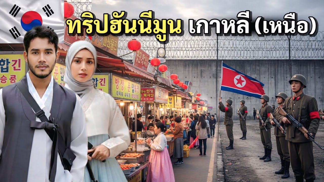 เซอร์ไพรส์ภรรยา พาไปฮันนีมูน ที่เกาหลีใต้(เหนือ) | honeymoon trip in Korea