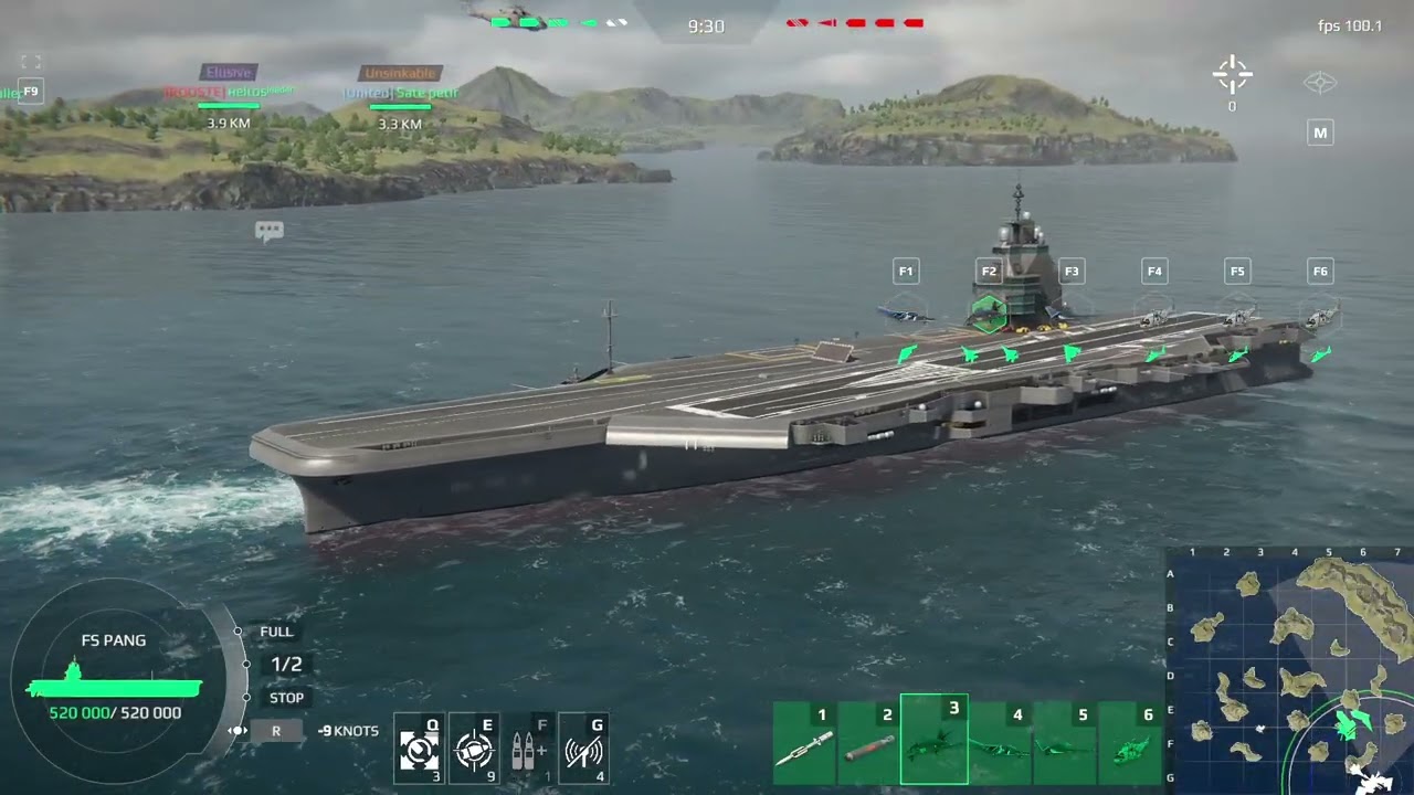 Freefall Bomb in Ranked Mode?? - FS Pang Solo Ranked Gameplay - Modern Warships