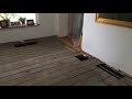 Leveling a Sloping Floor #4: Using a Laser Level