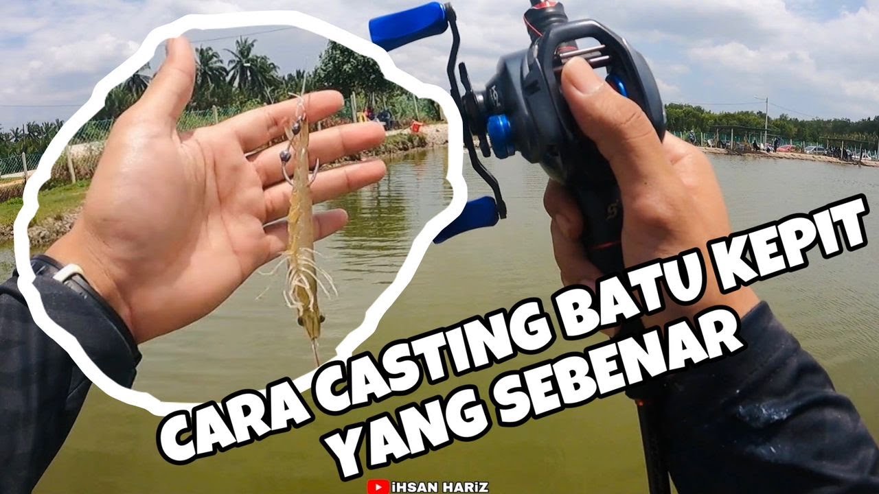 [KOLAM SYAWAL] CARA CASTING GUNA BATU KEPIT | SHIMANO SLX XT