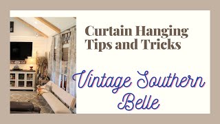 Curtain Hanging Tips and Tricks