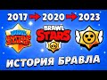 ВСЯ ИСТОРИЯ БРАВЛ СТАРС ЗА 20 МИНУТ! 2017-2023 🌐