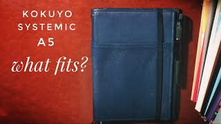 Kokuyo Systemic A5 Journal and Planner Cover Review - What Fits?