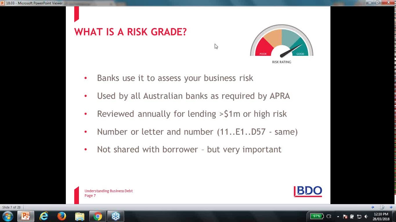 Understanding business debt - financial red flags!