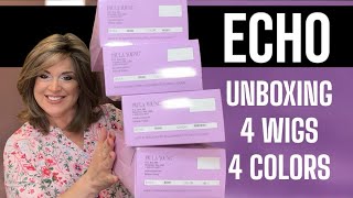 Paula Young Echo Wig Unboxing Try-On 4 Stunning Colors Revealed