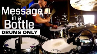 The Police - Message In A Bottle - Isolated Drums Only (🎧High Quality Audio)