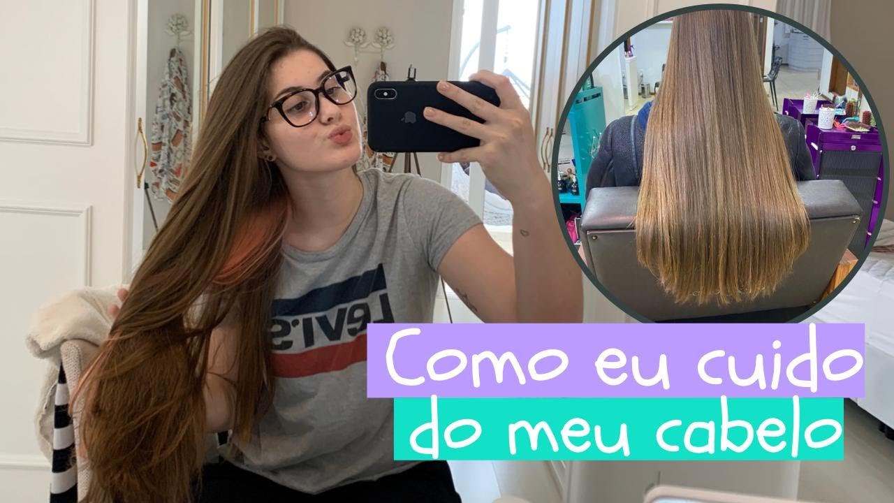 COMO EU CUIDO DO MEU CABELO