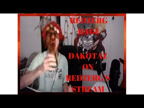 REDZERG RAGE / Dakotaz-ი Redzerg-ის სტრიმზე? /Dakotaz on Redzerg's stream? Really?