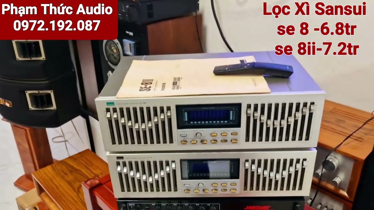 □sansui SE-8Ⅱ サンスイ グラフィックイコライザー 動作品 中古 